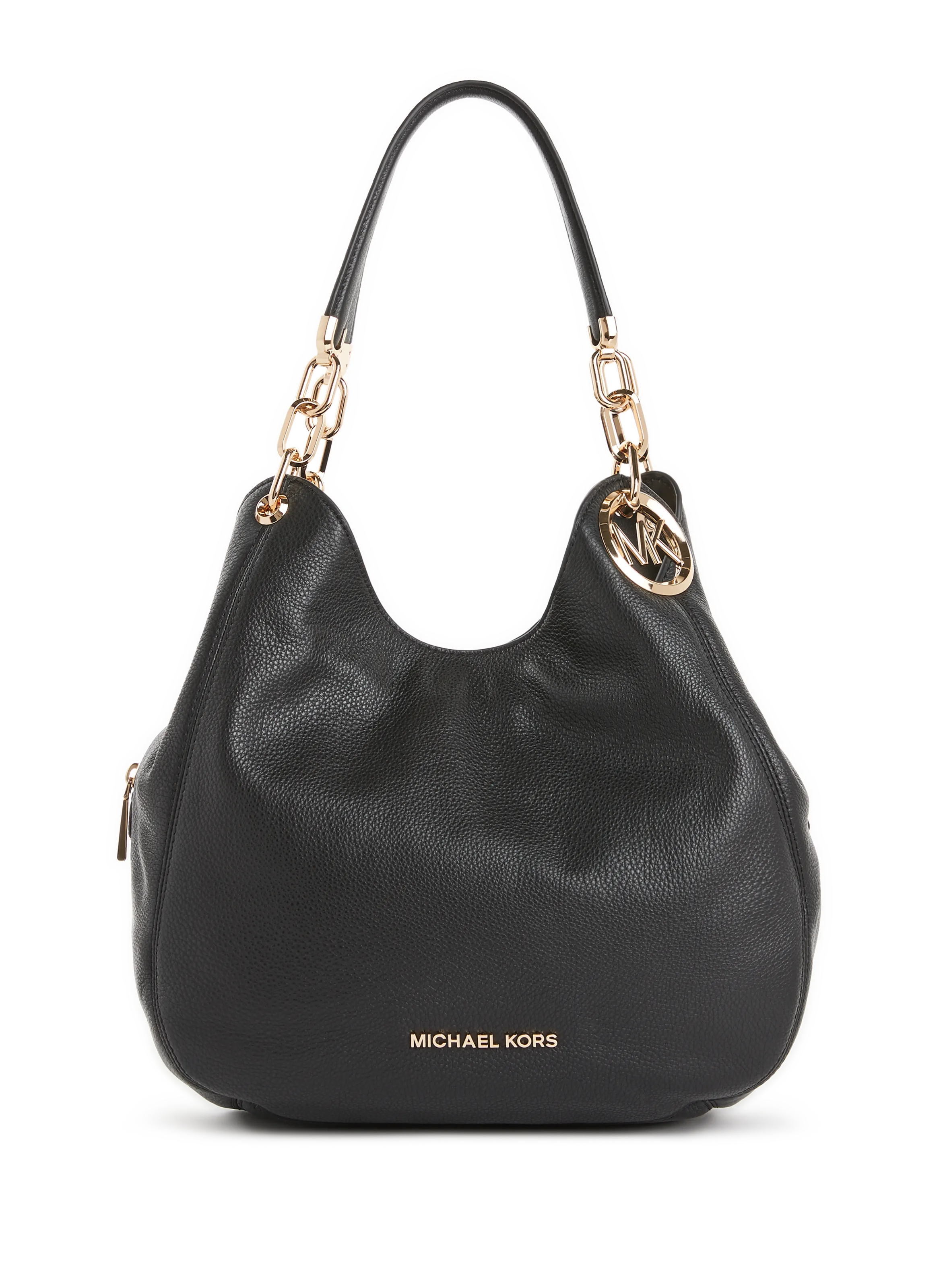 MMK  Lillie large leather shoulder bag - Black