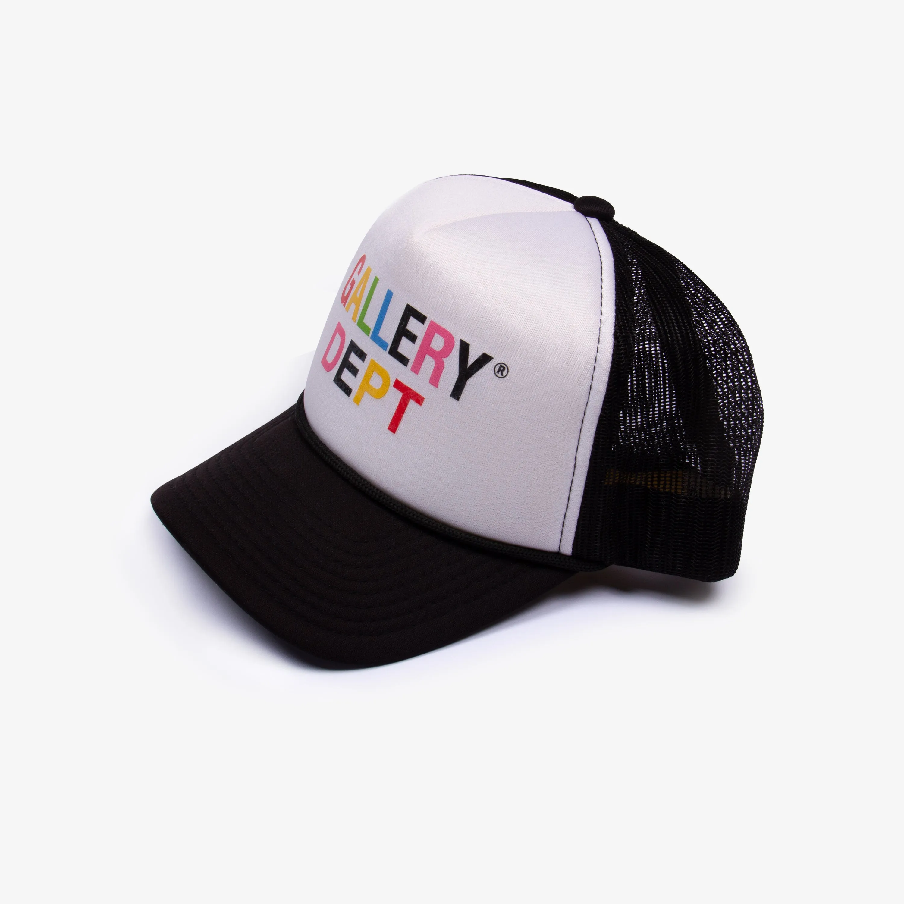 MULTI COLOR LOGO TRUCKER HAT