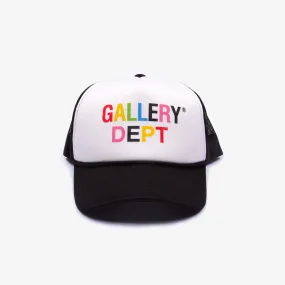 MULTI COLOR LOGO TRUCKER HAT