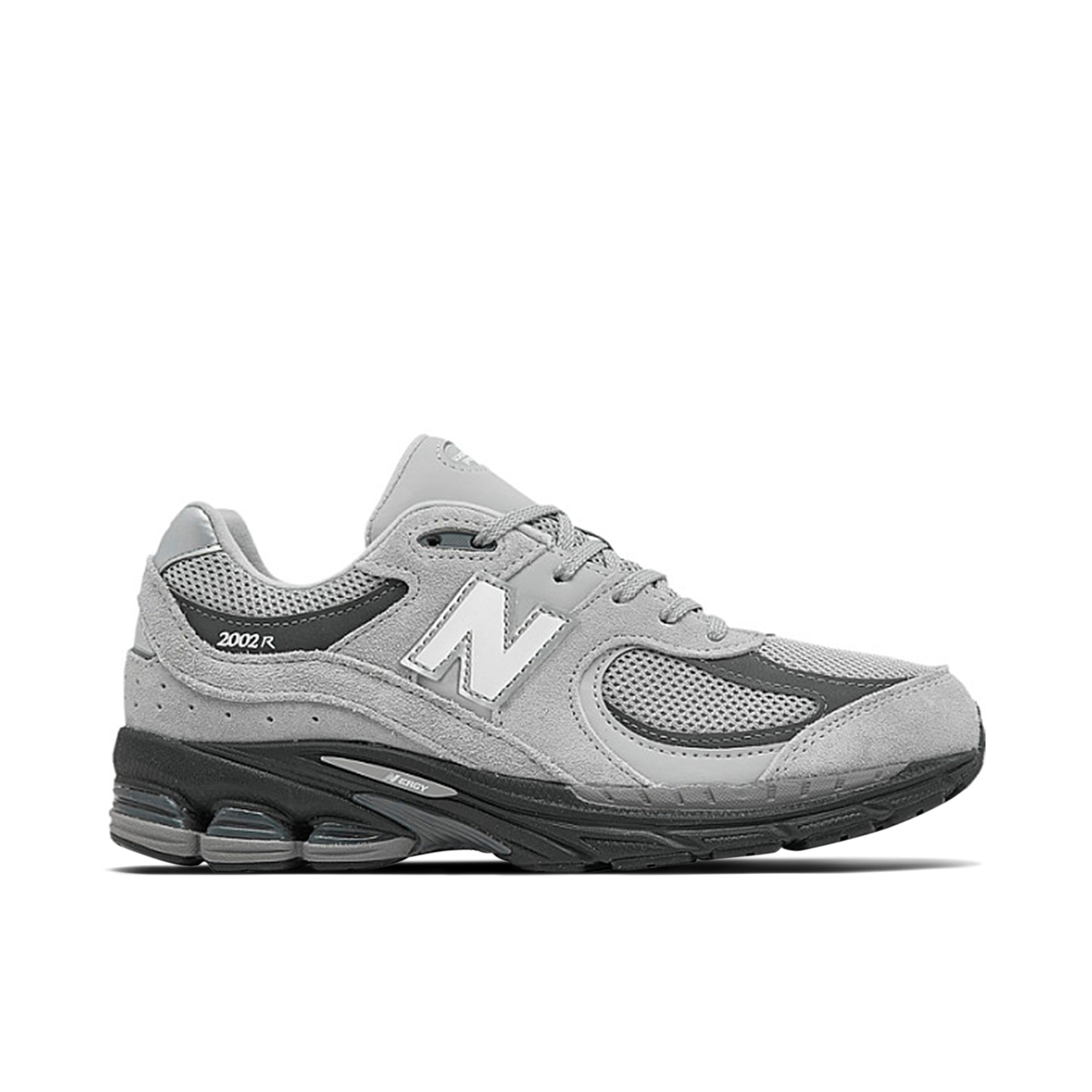 New Balance 2002r Castlerock Black GS | GC2002RC | Laced