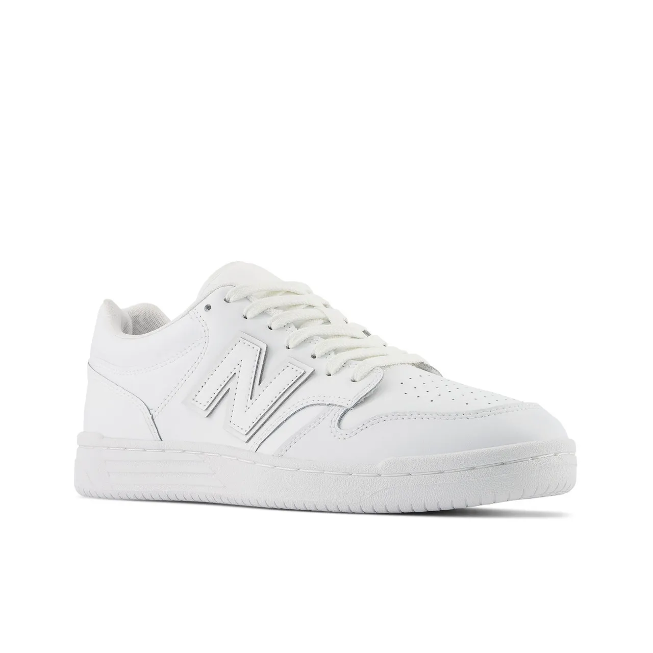 New Balance 480 - White / White