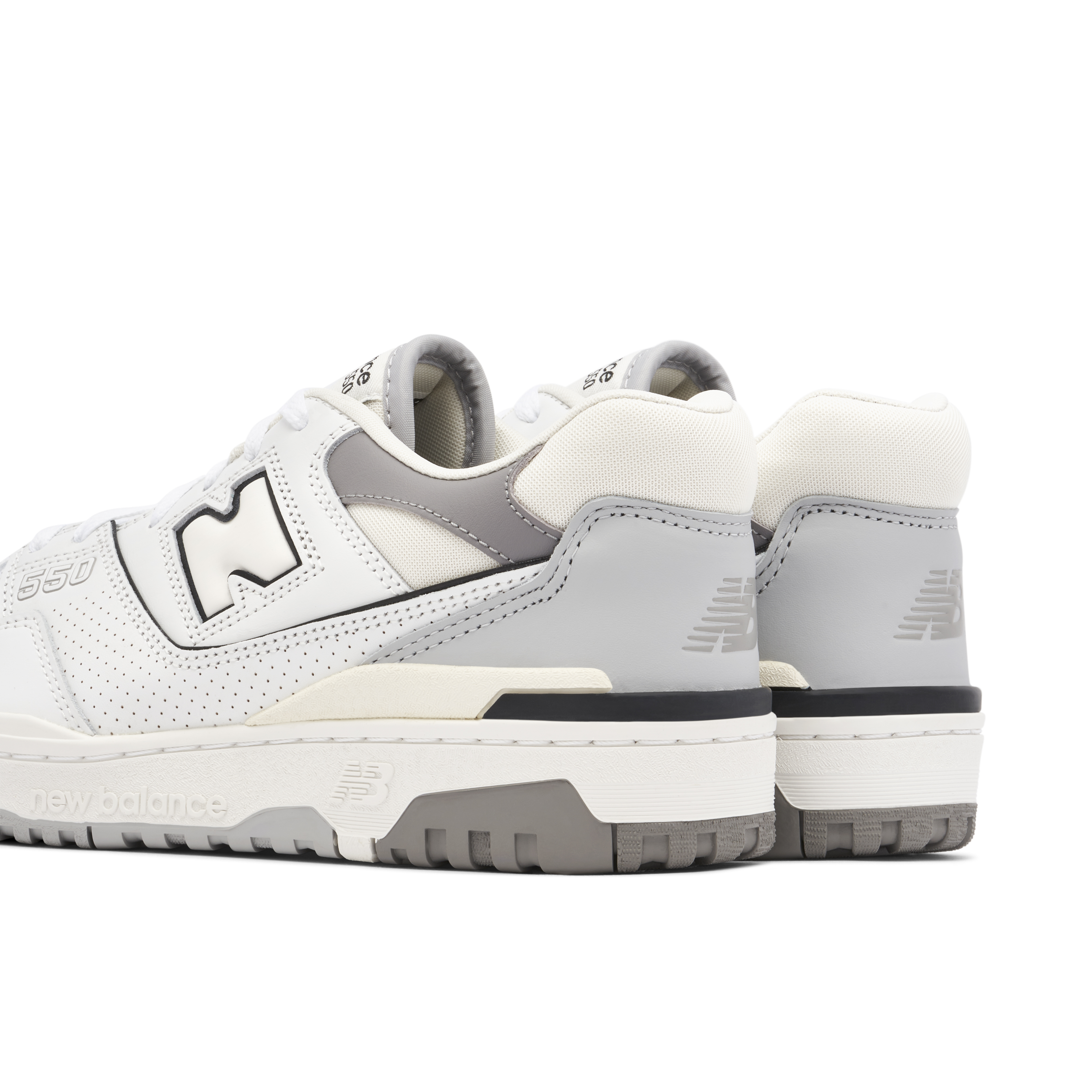 New Balance 550 White Cool Grey | BB550PWA | Laced