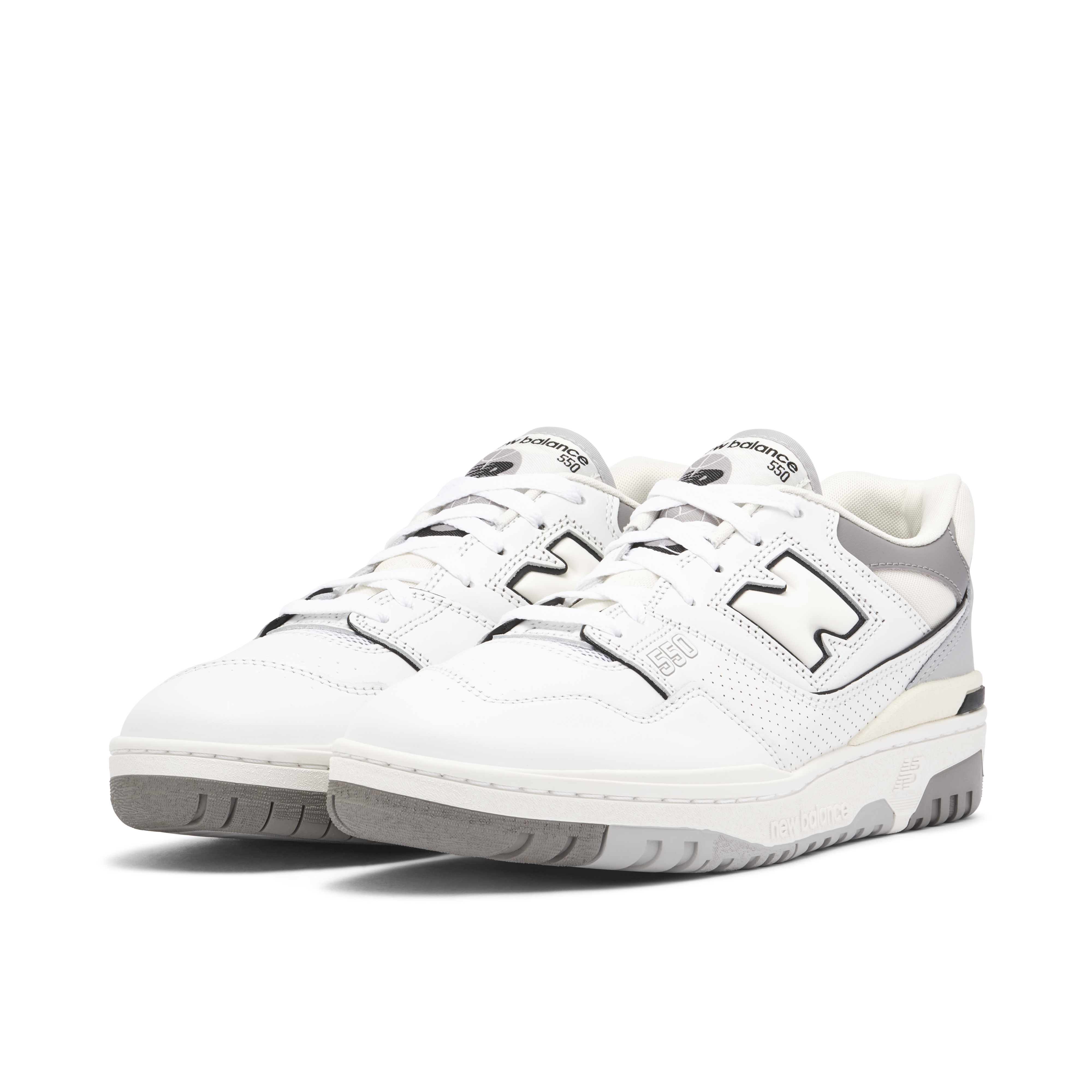 New Balance 550 White Cool Grey | BB550PWA | Laced