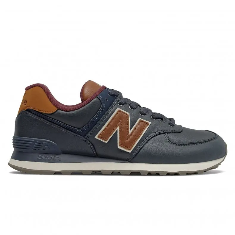 New Balance 574 (NB Navy/Classic Burgundy)