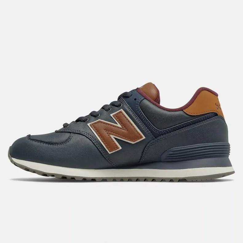 New Balance 574 (NB Navy/Classic Burgundy)