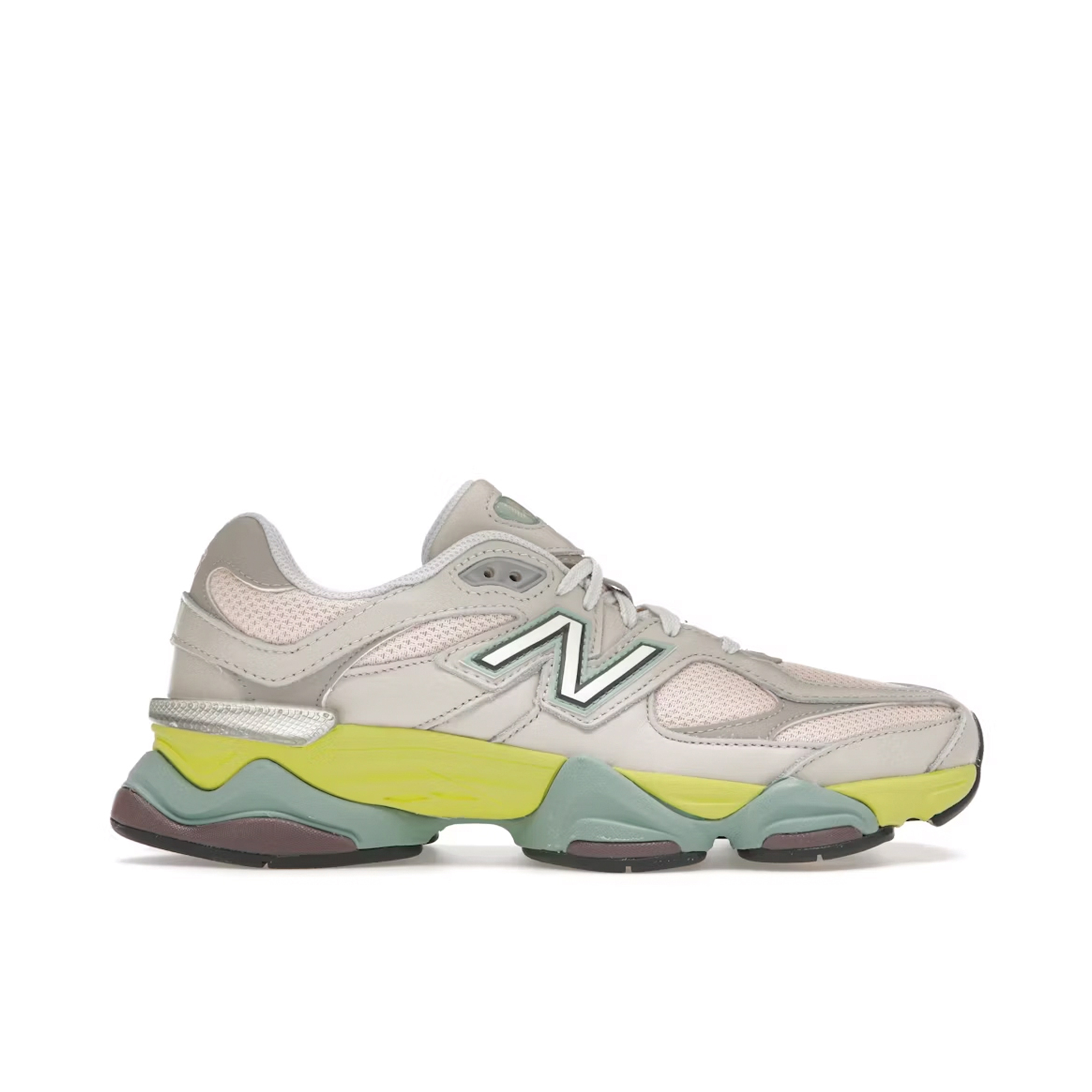 New Balance 9060 Moonbeam Vintage Rose Lime | U9060GCB | Laced