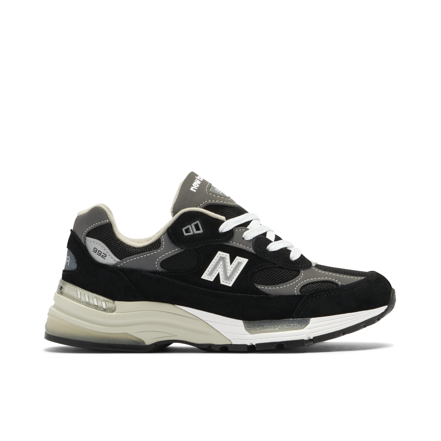 New Balance 992 Black Grey White | M992EB | Laced