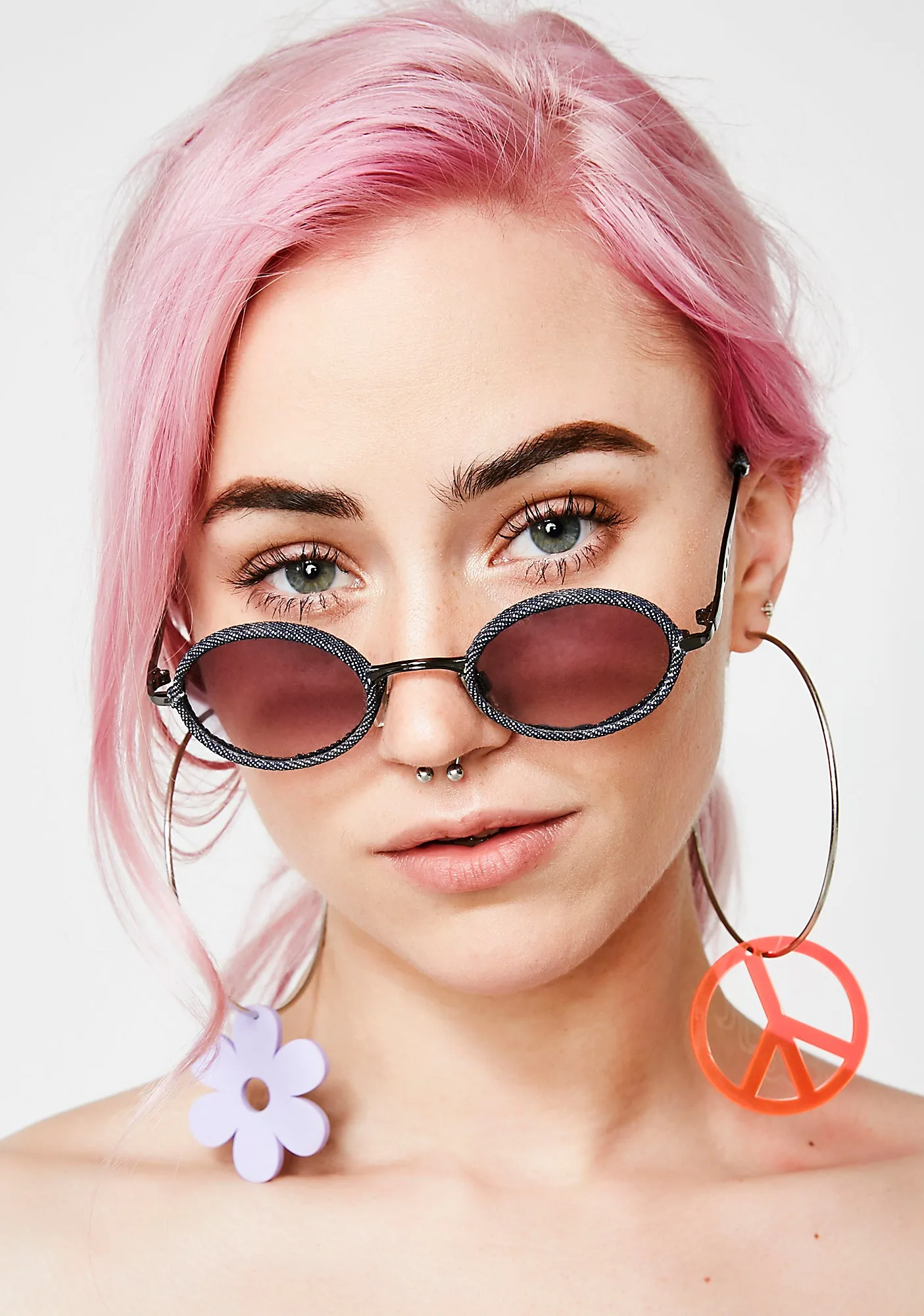 New Vibez Denim Sunglasses-