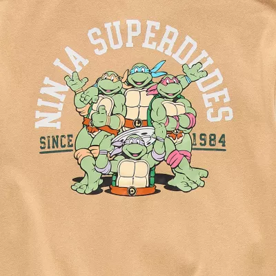 new!Little & Big Boys Fleece Teenage Mutant Ninja Turtles Lightweight Varsity Jacket