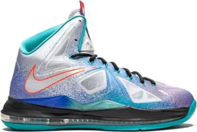 Nike Lebron 10 hi-top sneakers Blue