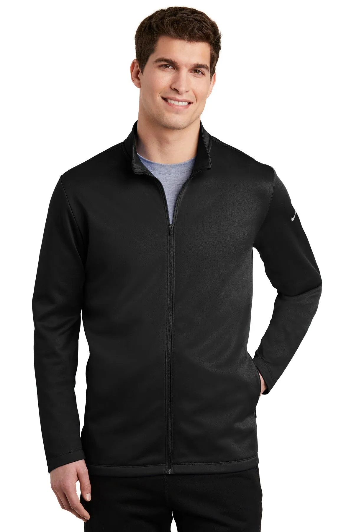 Nike Men's Therma-FIT Full-Zip Fleece. NKAH6418