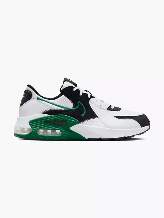 Nike  White/Black/Green Air Max Excee Trainers