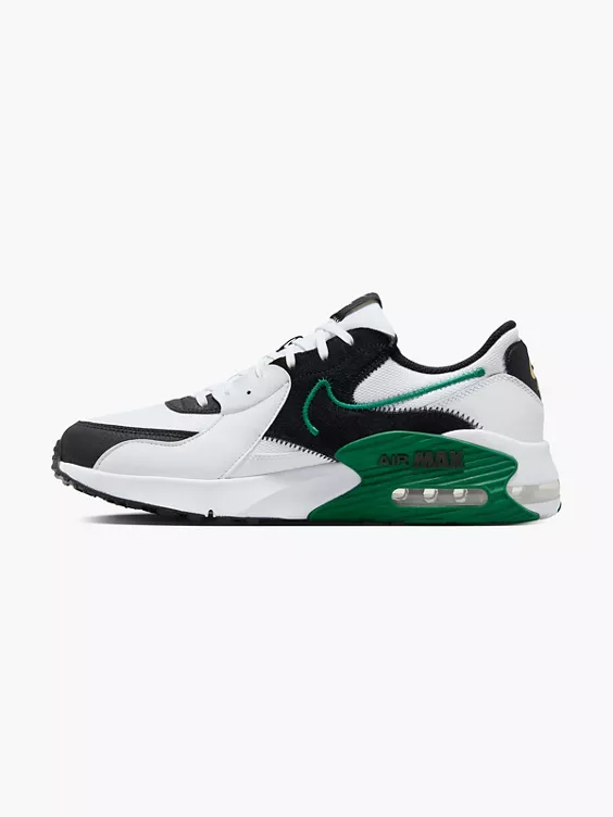 Nike  White/Black/Green Air Max Excee Trainers