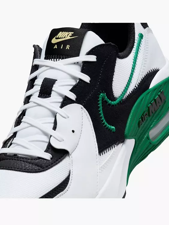 Nike  White/Black/Green Air Max Excee Trainers