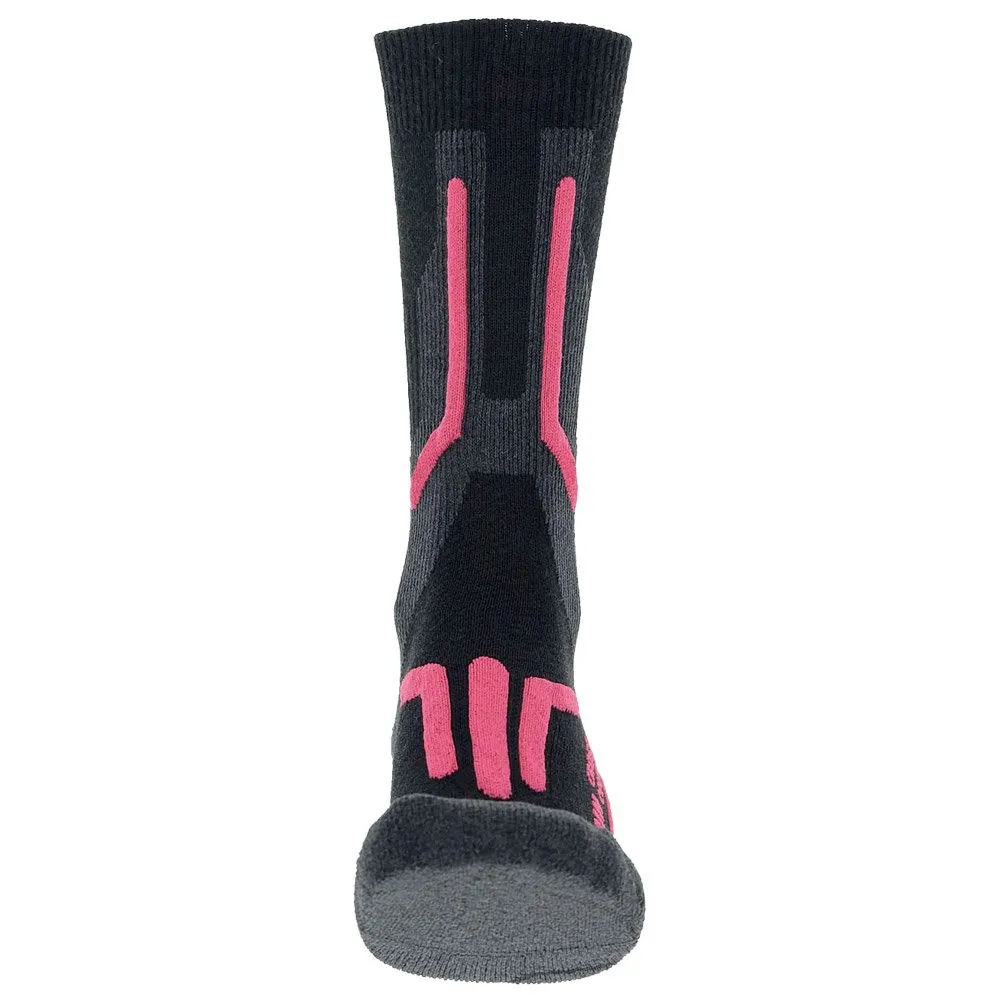 Nordic sock Uyn ---W Ski Cross Country 2In Socks Black Pink