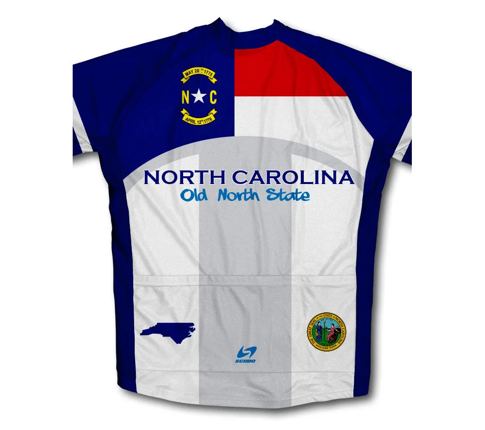 North Carolina Flag Winter Thermal Cycling Jersey