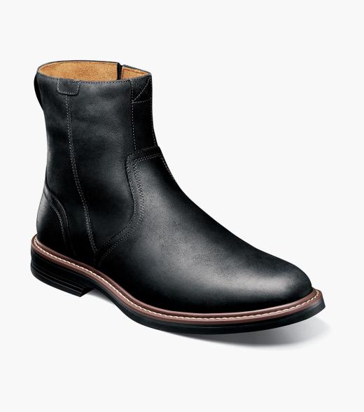 Norwalk Plain Toe Side Zip Boot