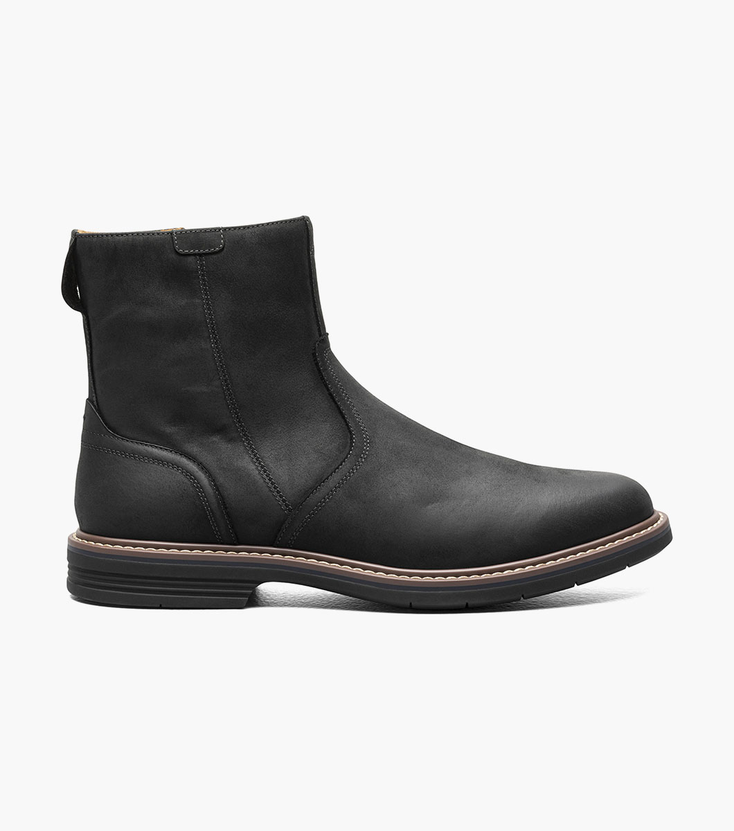 Norwalk Plain Toe Side Zip Boot