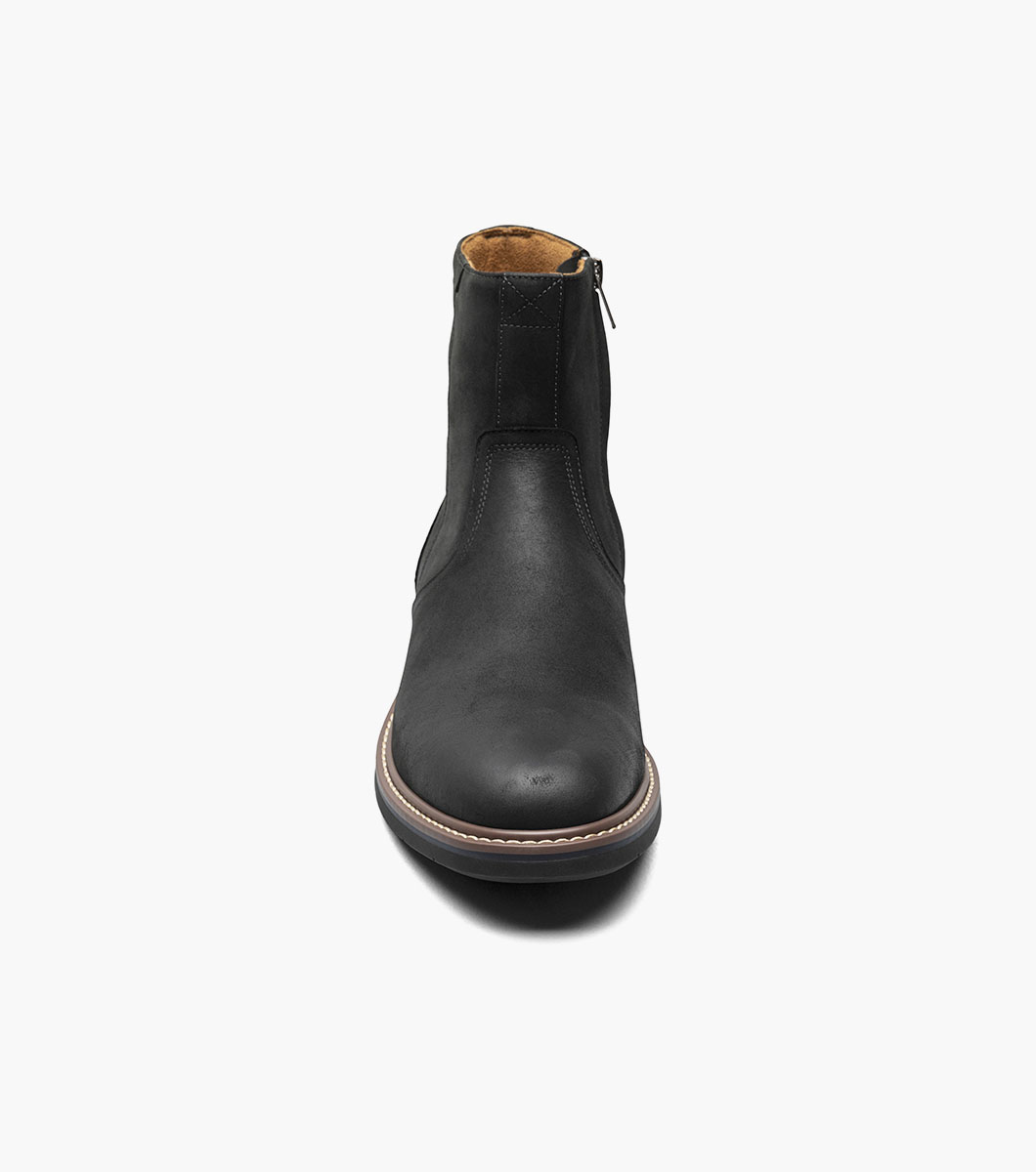 Norwalk Plain Toe Side Zip Boot