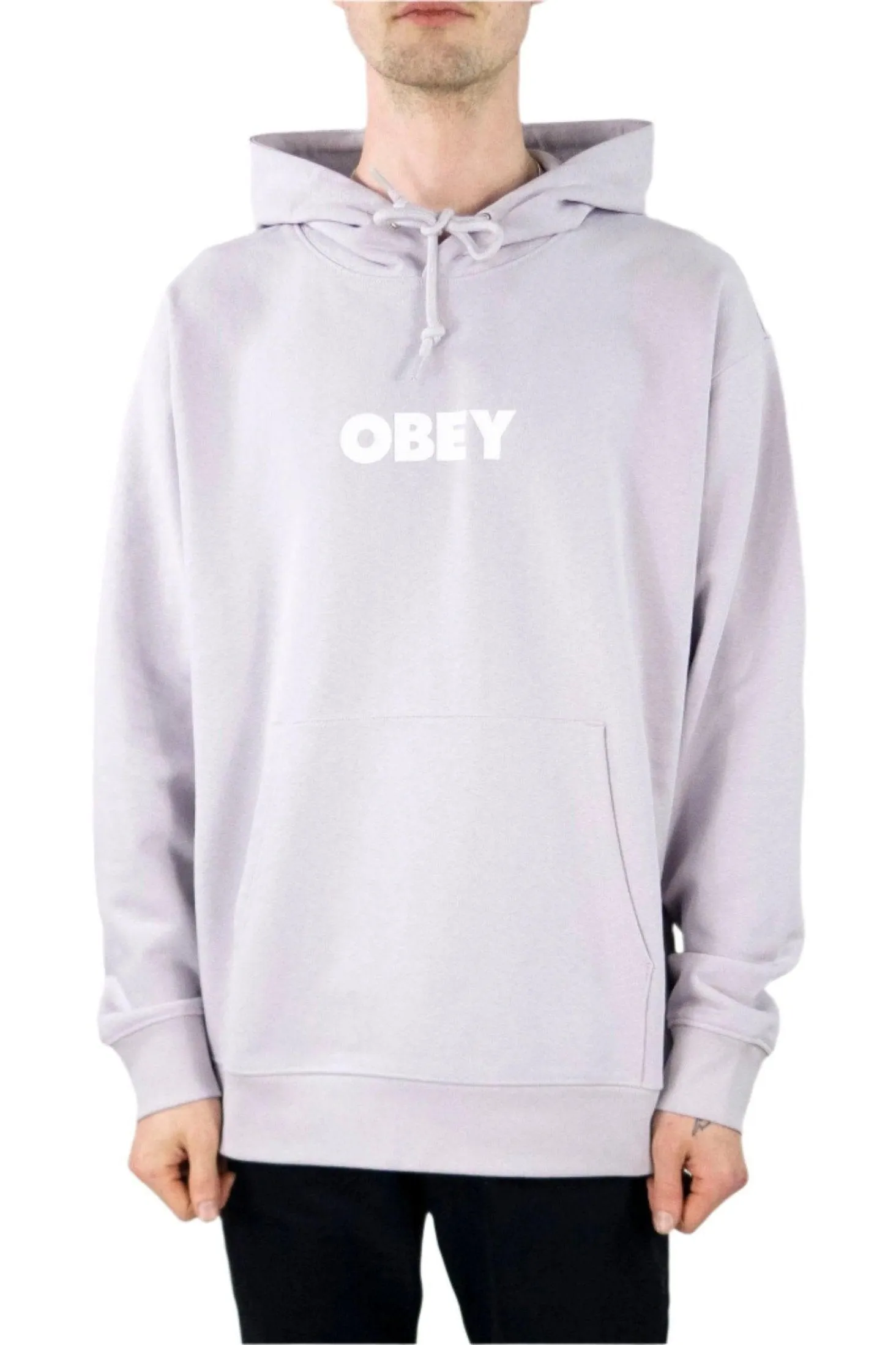 OBEY Bold Hoodie - Purple Paste exclusive at Remix