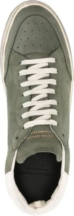 Officine Creative Magic 002 nubuck sneakers Green