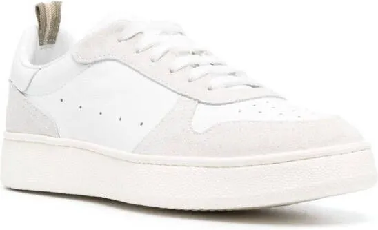 Officine Creative Mower 110 leather sneakers White