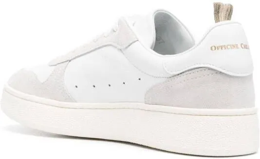 Officine Creative Mower 110 leather sneakers White