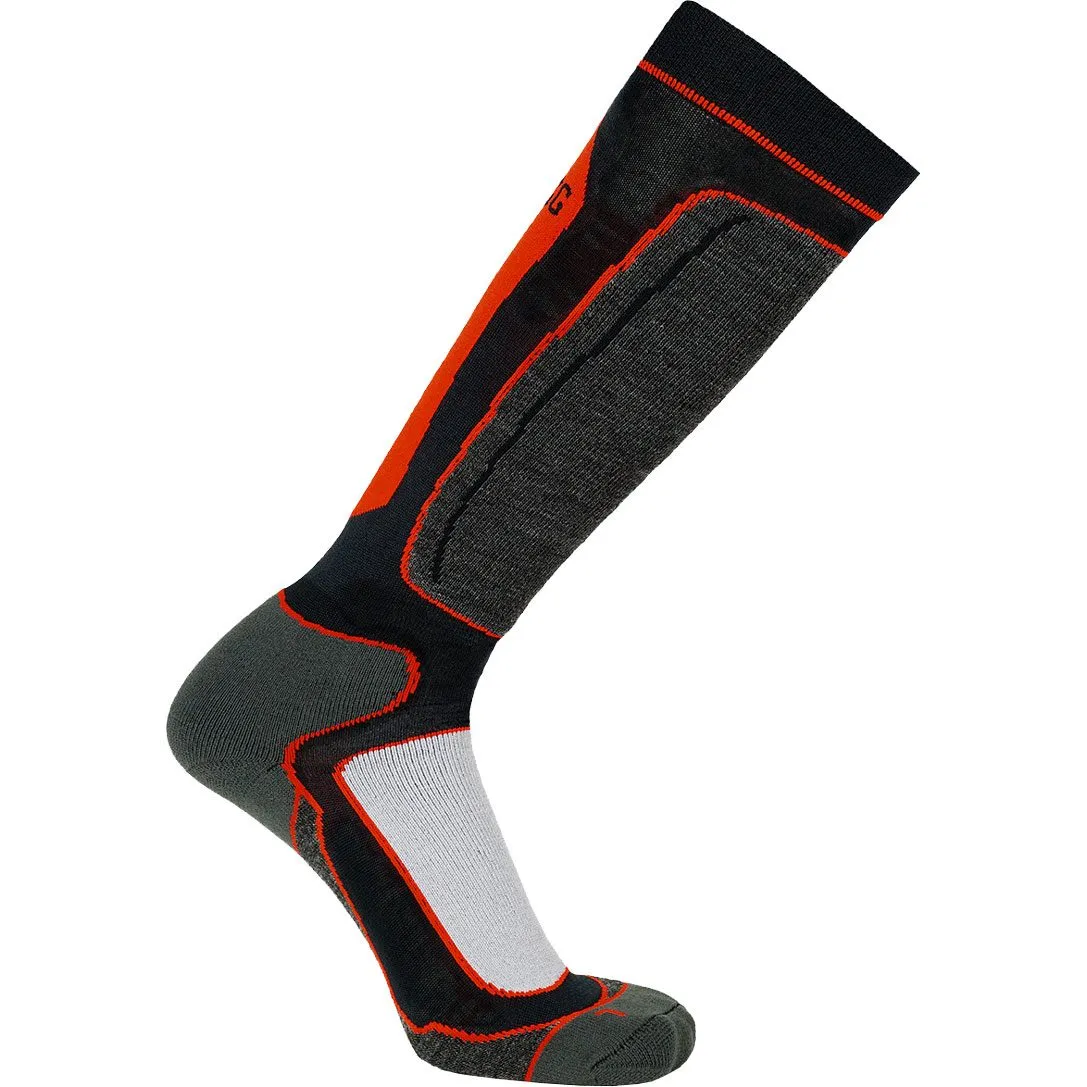 P.A.C. - Merino Xtra Warm Ski Socks Kids red