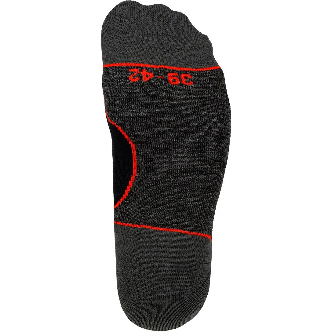 P.A.C. - Merino Xtra Warm Ski Socks Kids red