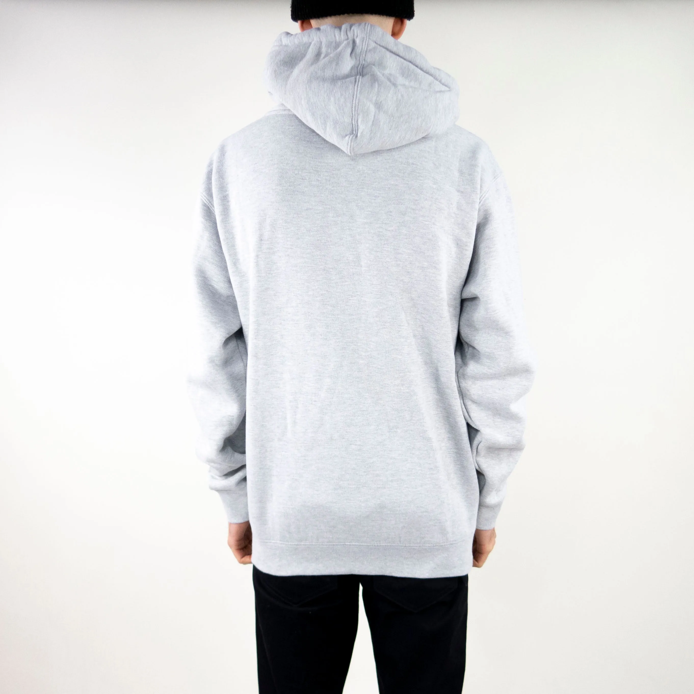 Pass Port Official Embroidery Hoodie - Grey Heather exclusive at Remix