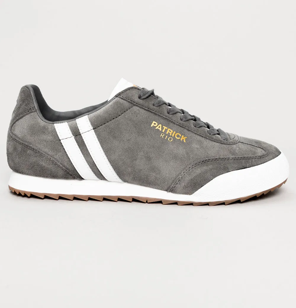 Patrick Rio Trainers Charcoal/White