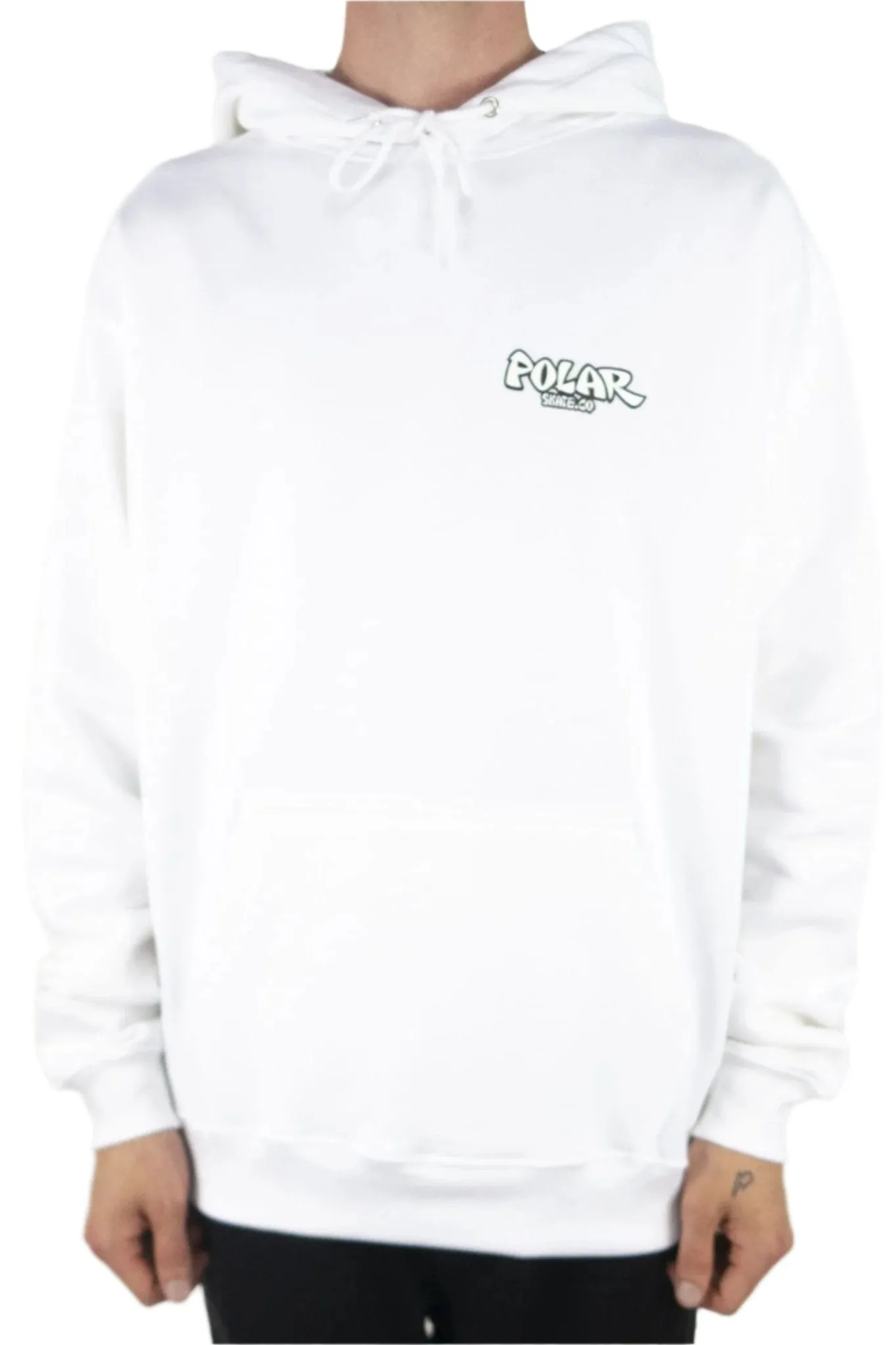 Polar Skate Co. Mt. Fuji Hoodie - White exclusive at Remix