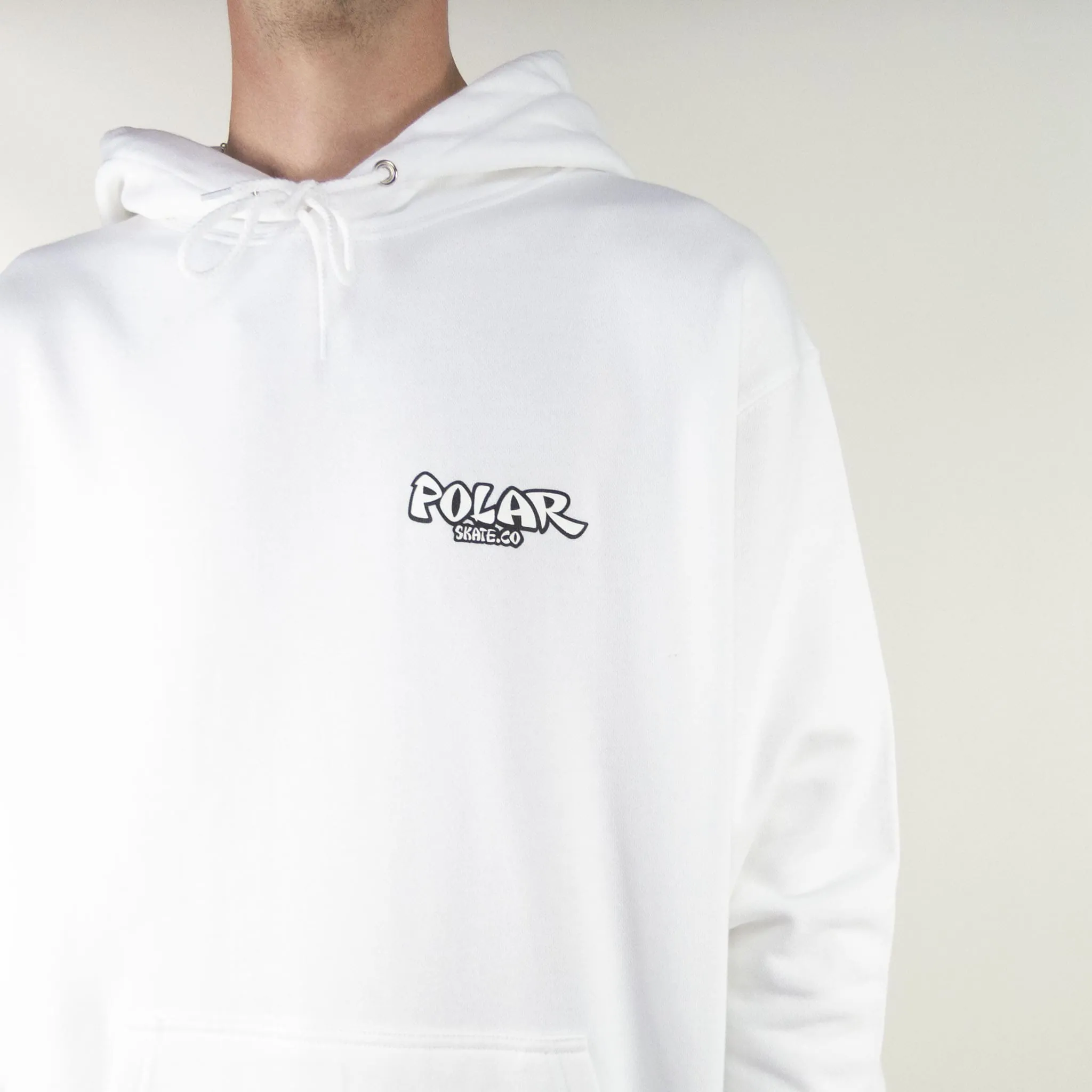 Polar Skate Co. Mt. Fuji Hoodie - White exclusive at Remix