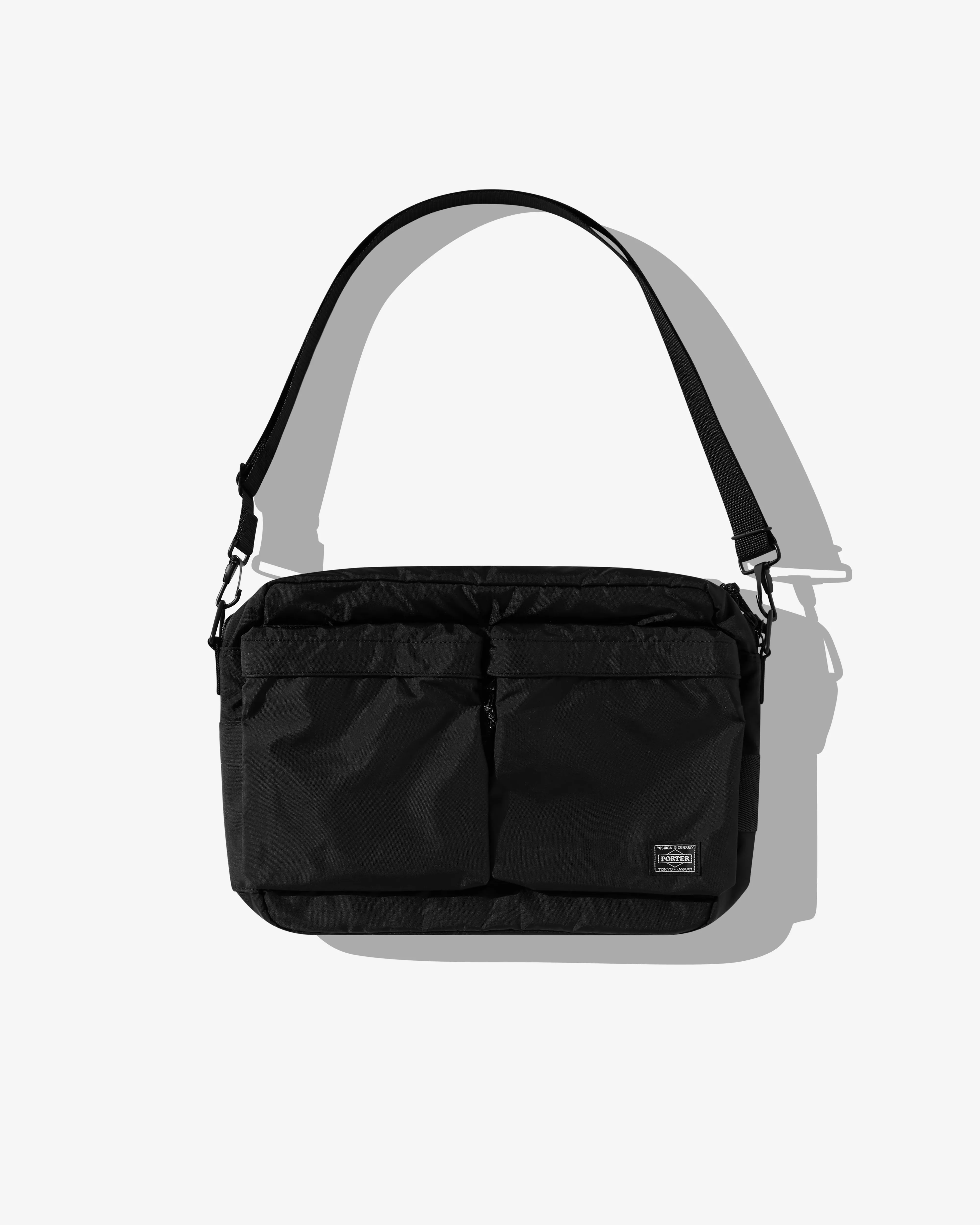 Porter-Yoshida & Co. Force Shoulder Bag  Black