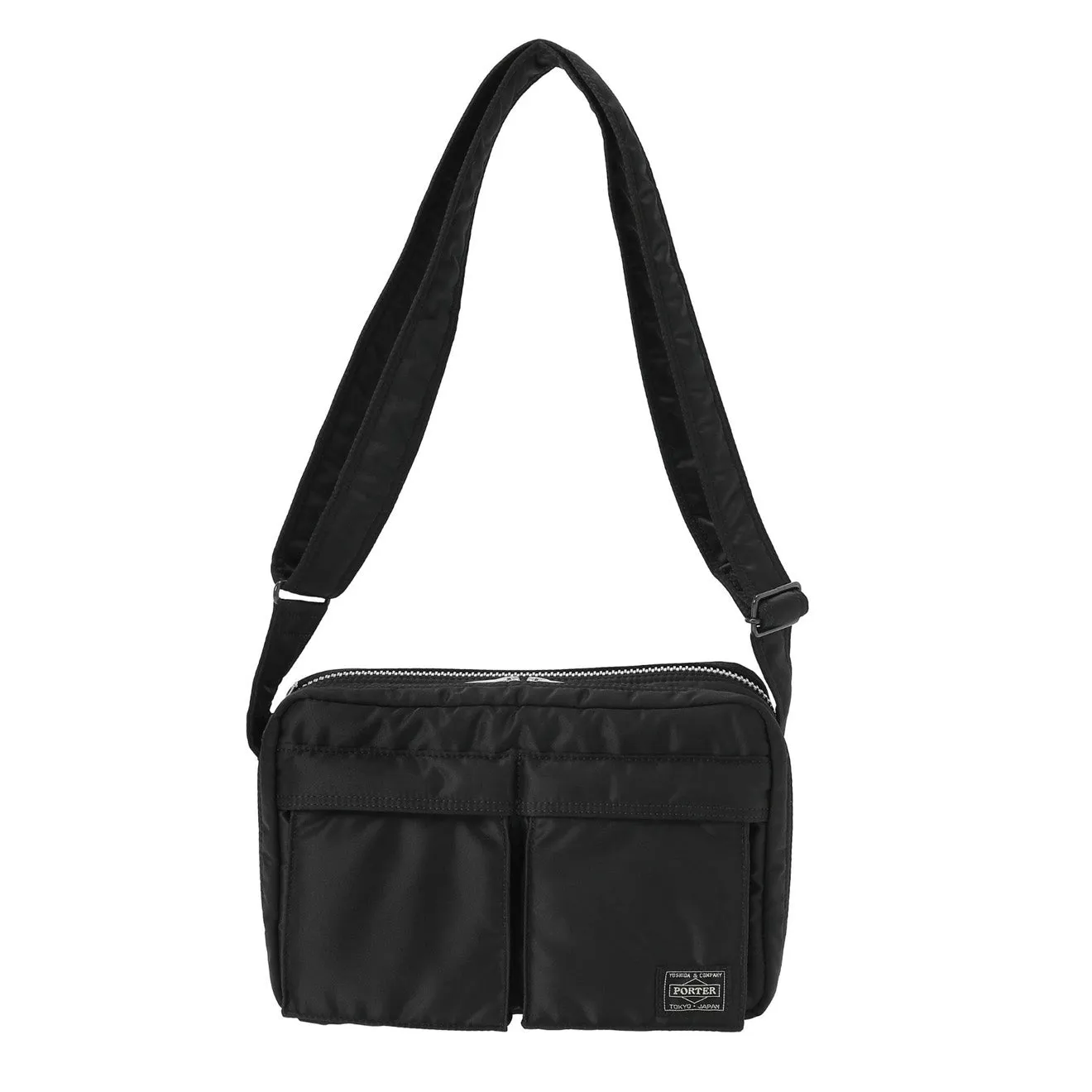 Porter-Yoshida and Co Tanker L Shoulder Bag Black