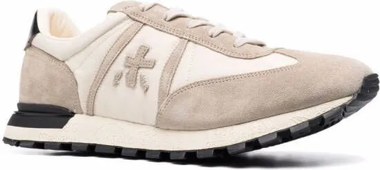 Premiata John low-top suede sneakers Neutrals