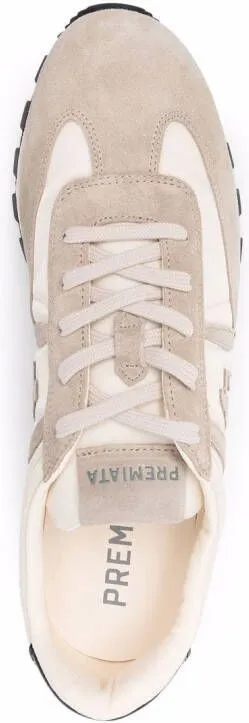 Premiata John low-top suede sneakers Neutrals