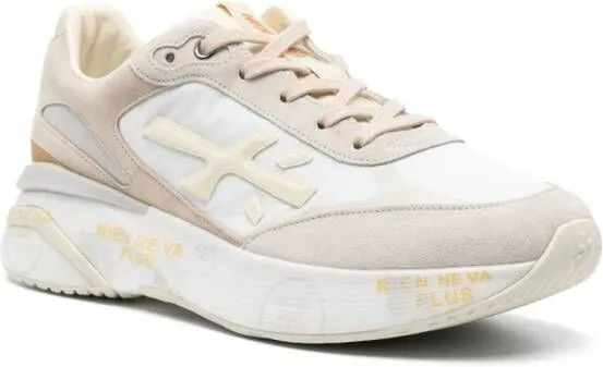 Premiata Moerun panelled sneakers White