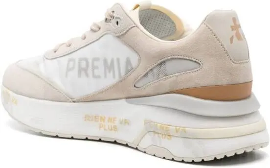 Premiata Moerun panelled sneakers White