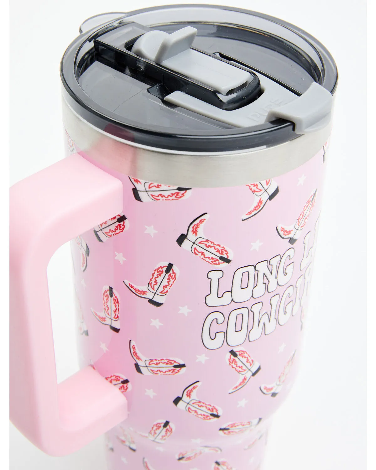 Product Name:  Boot Barn 40oz Long Live Cowgirls Tumbler With Handle