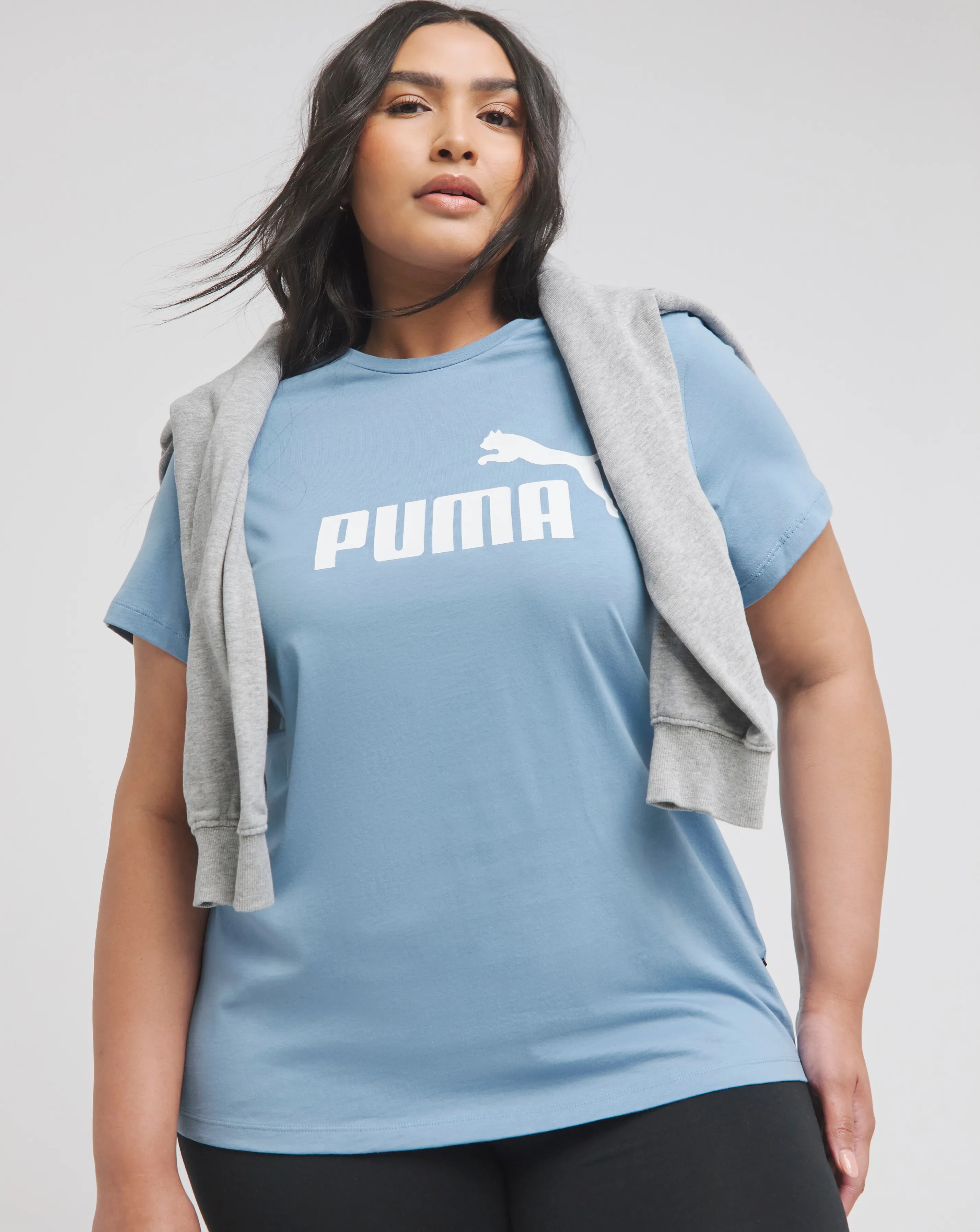 PUMA Essentials Logo T-Shirt | Simply Be