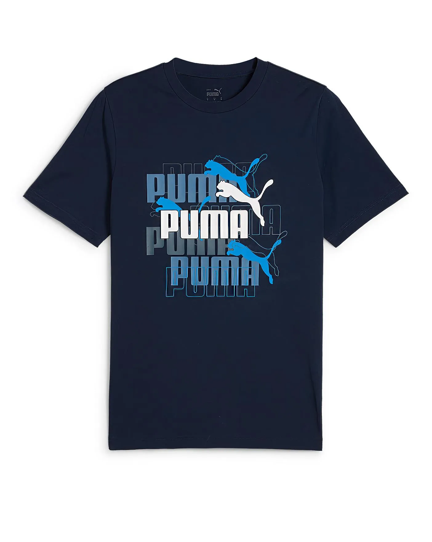 PUMA Graphics Multiple Logo T-Shirt