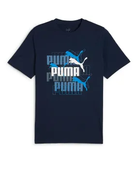 PUMA Graphics Multiple Logo T-Shirt