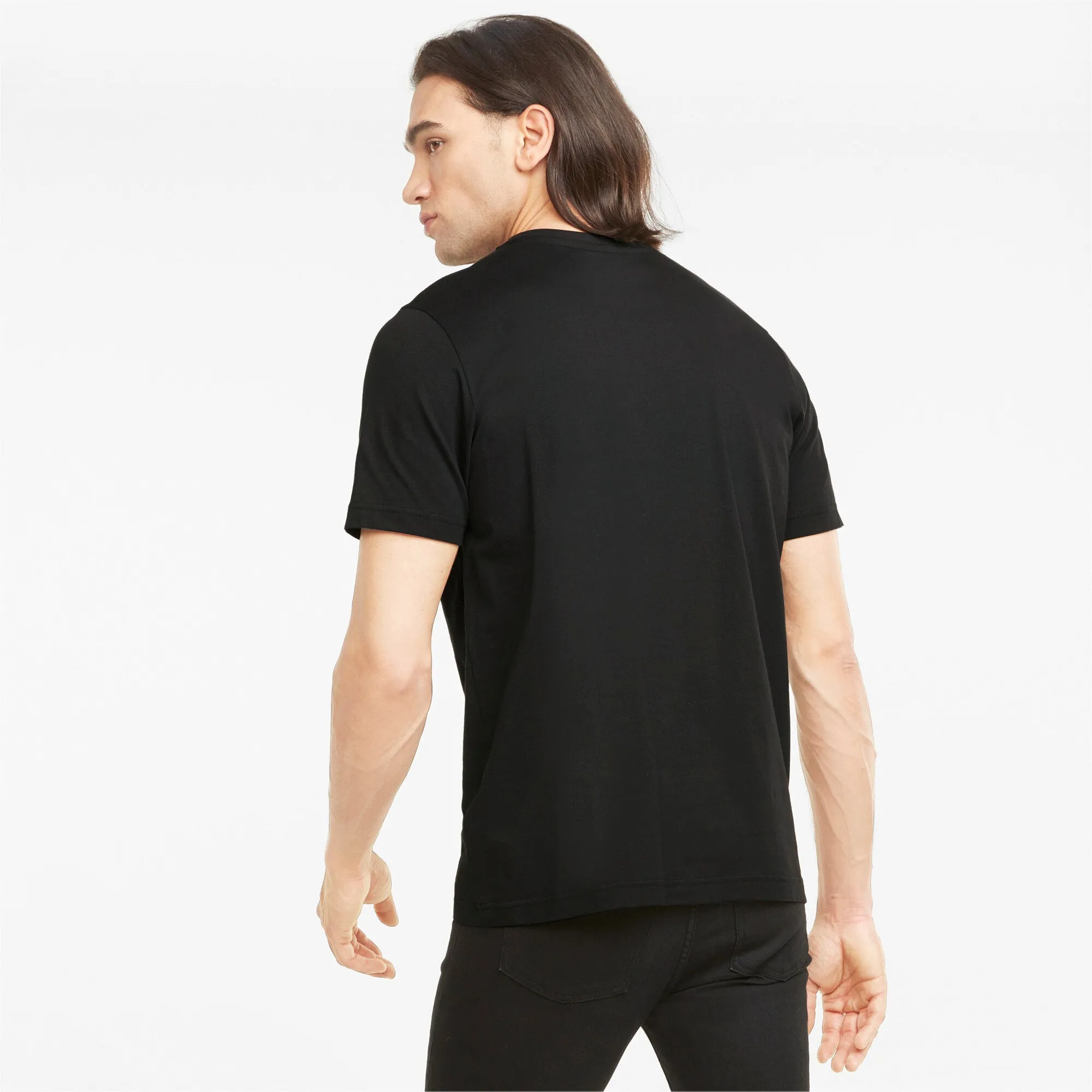 PUMA - Men - Ferrari Shield Tee - Black