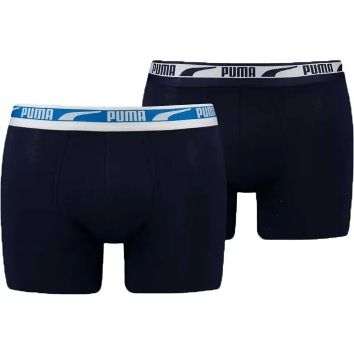 Puma MEN MULTI LOGO BOXER 2P