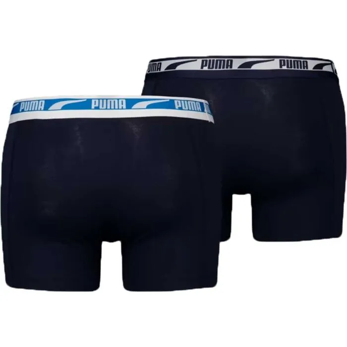 Puma MEN MULTI LOGO BOXER 2P