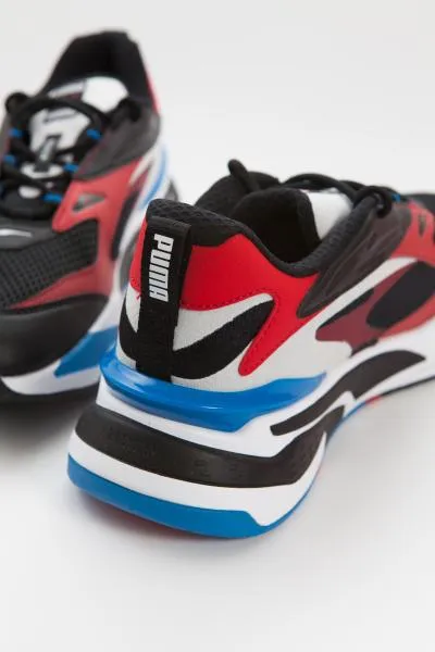 PUMA - Men - RS-Fast - Black/Red/Blue