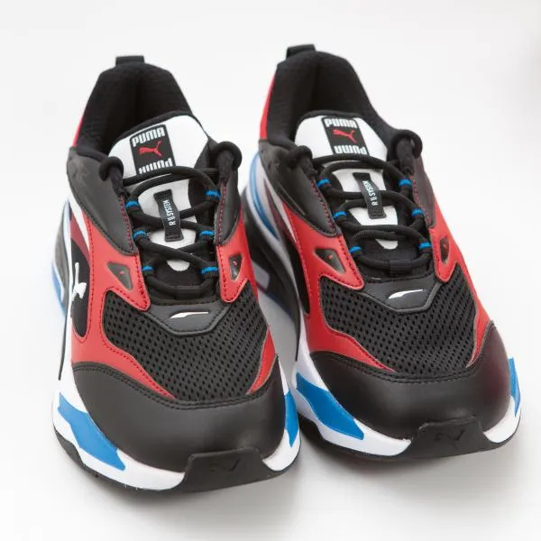 PUMA - Men - RS-Fast - Black/Red/Blue