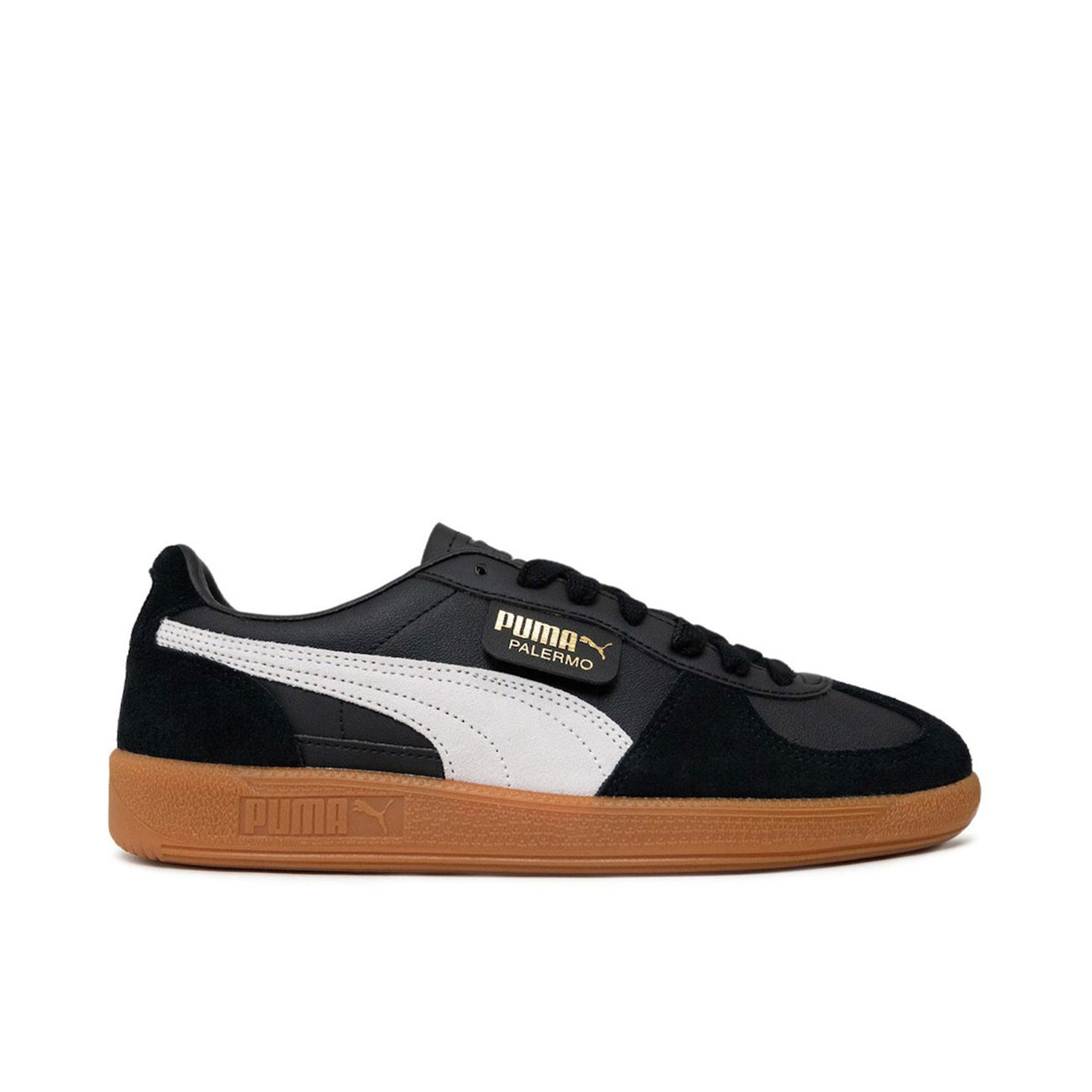 PUMA Palermo Black Feather Grey Gum | 396464_03 | Laced