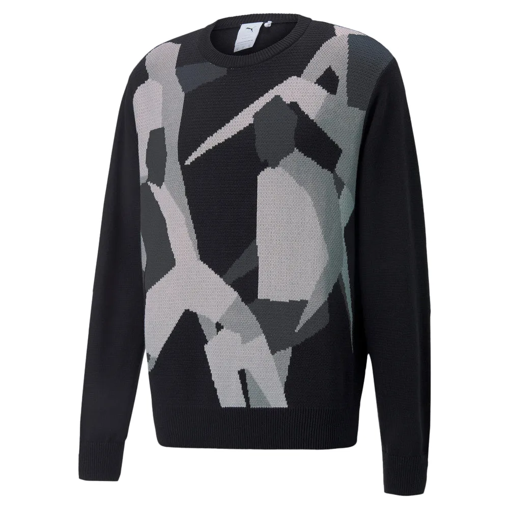 Puma Players' Lounge Knit Crewneck Black